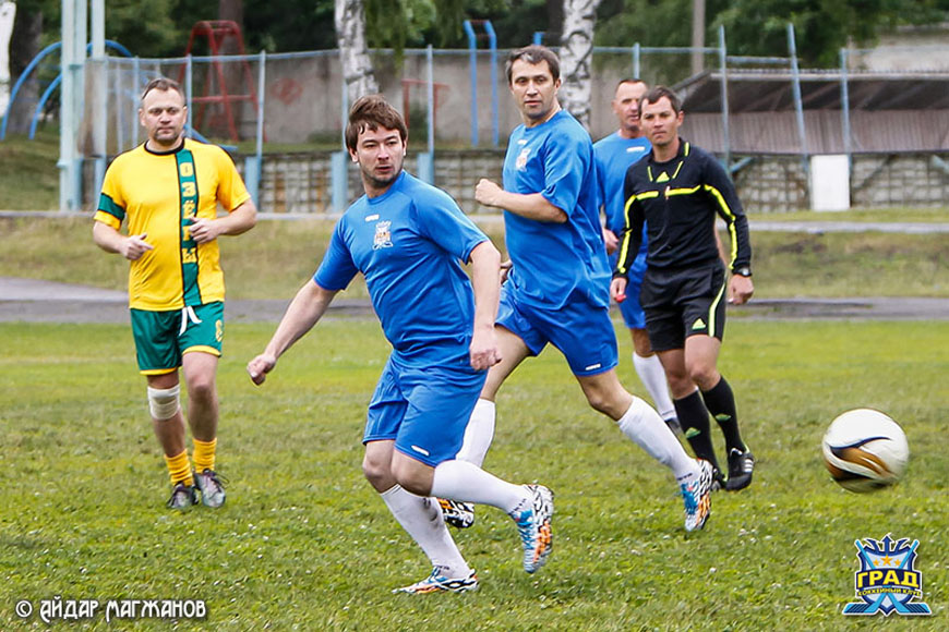 Товарищеский футбольный матч ГРАД - сборная Озерского района